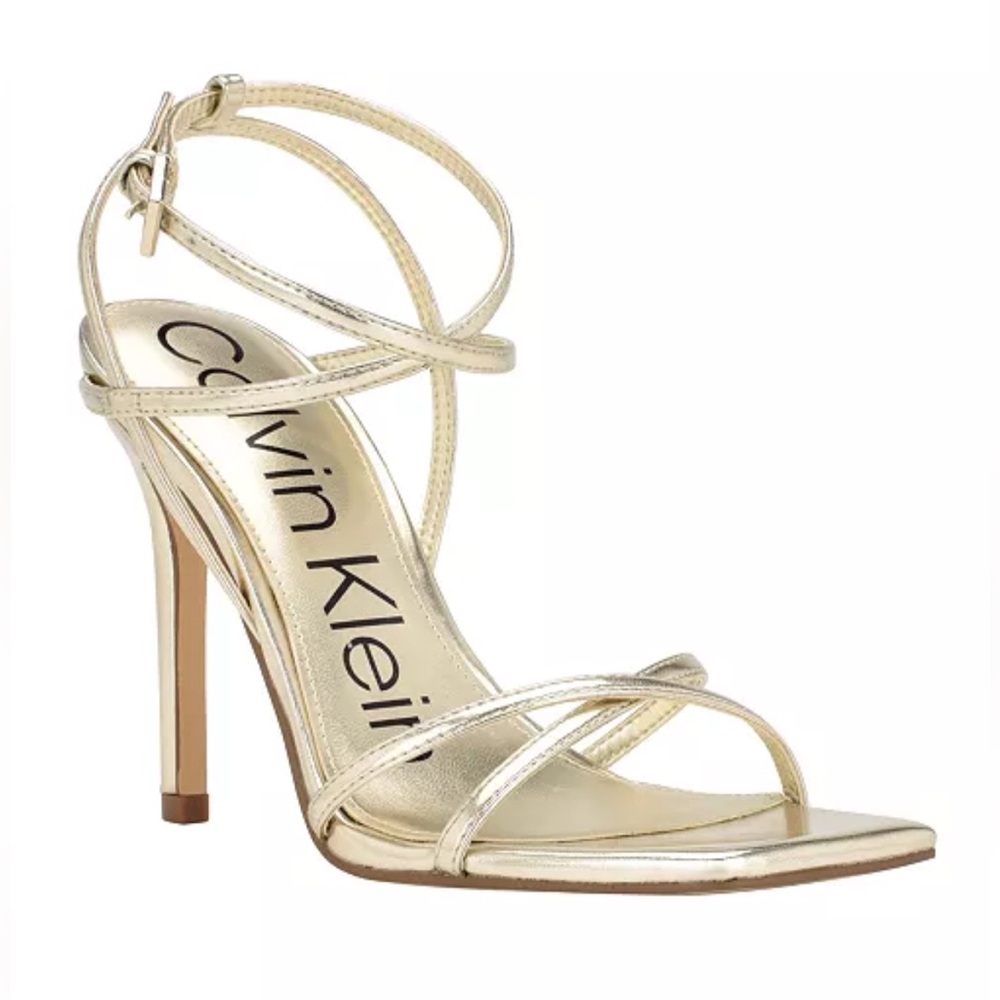 NEW Calvin Klein Tegin Strappy Heels